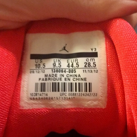 Air Jordan Retro 3 Crimson - Picture 5 of 7